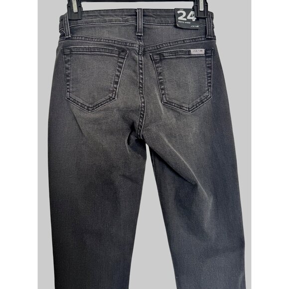 Joes Jeans Skinny Ankle Size 24 Mid- Rise Bluebell Stretch Black Wash Denim NWT - Picture 8 of 10